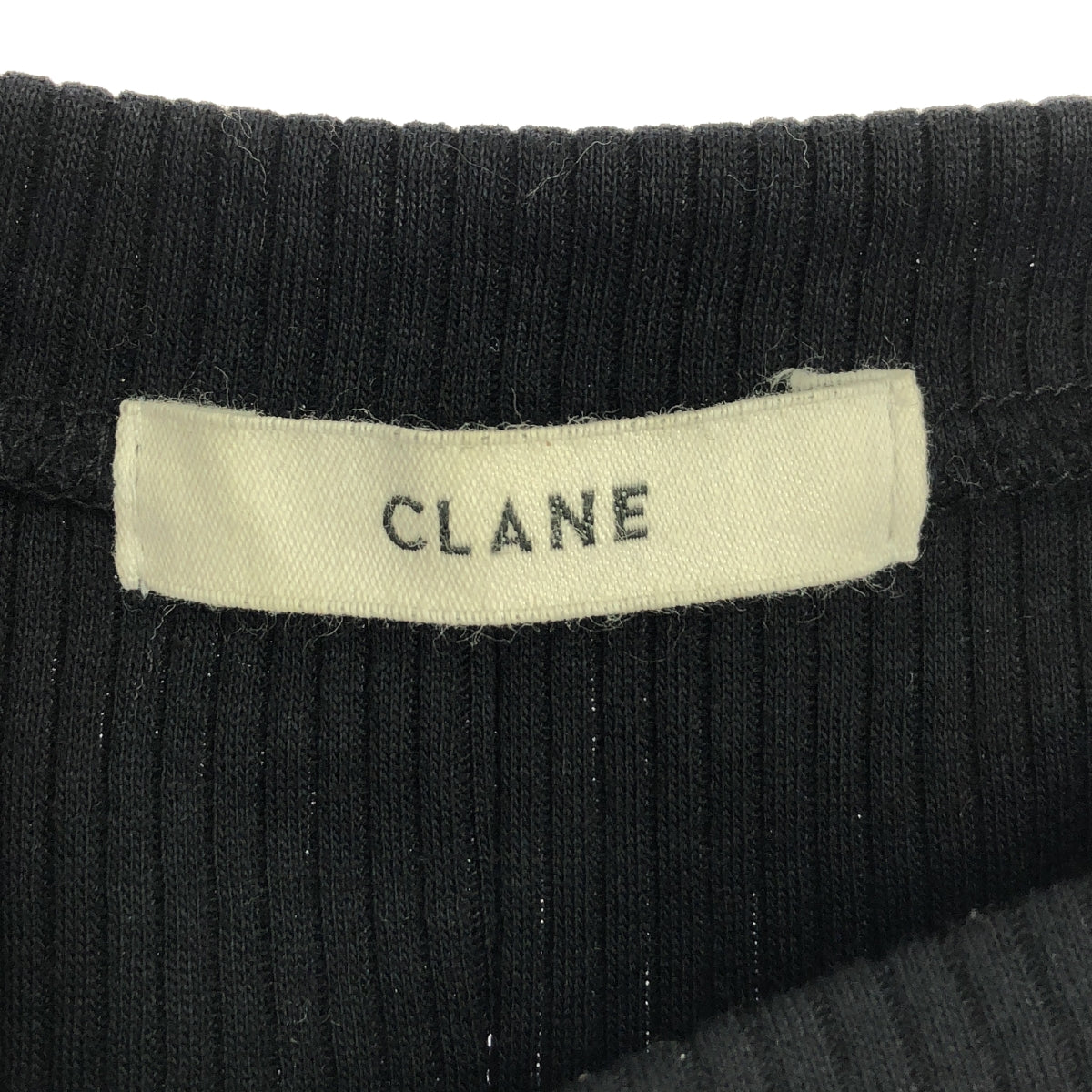 CLANE / CLANE | BACK OPEN RIB OP Back Open Rib Dress | 2 | Women's