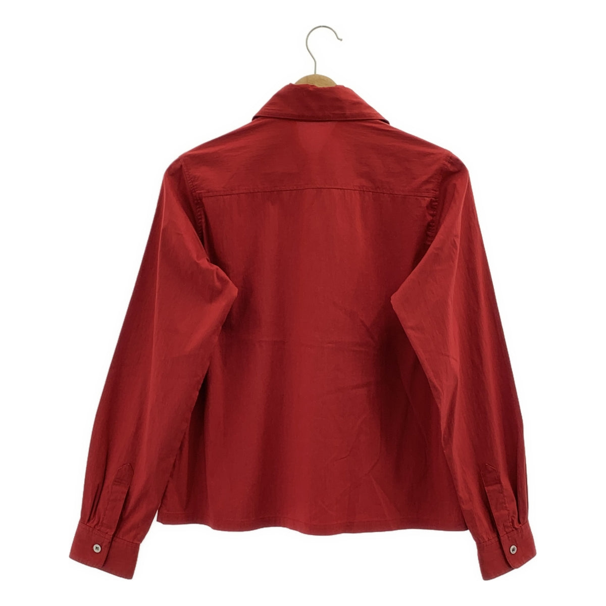 Y's / ワイズヨウジヤマモト | コットン ナイロン ビッグカラーシャツ |