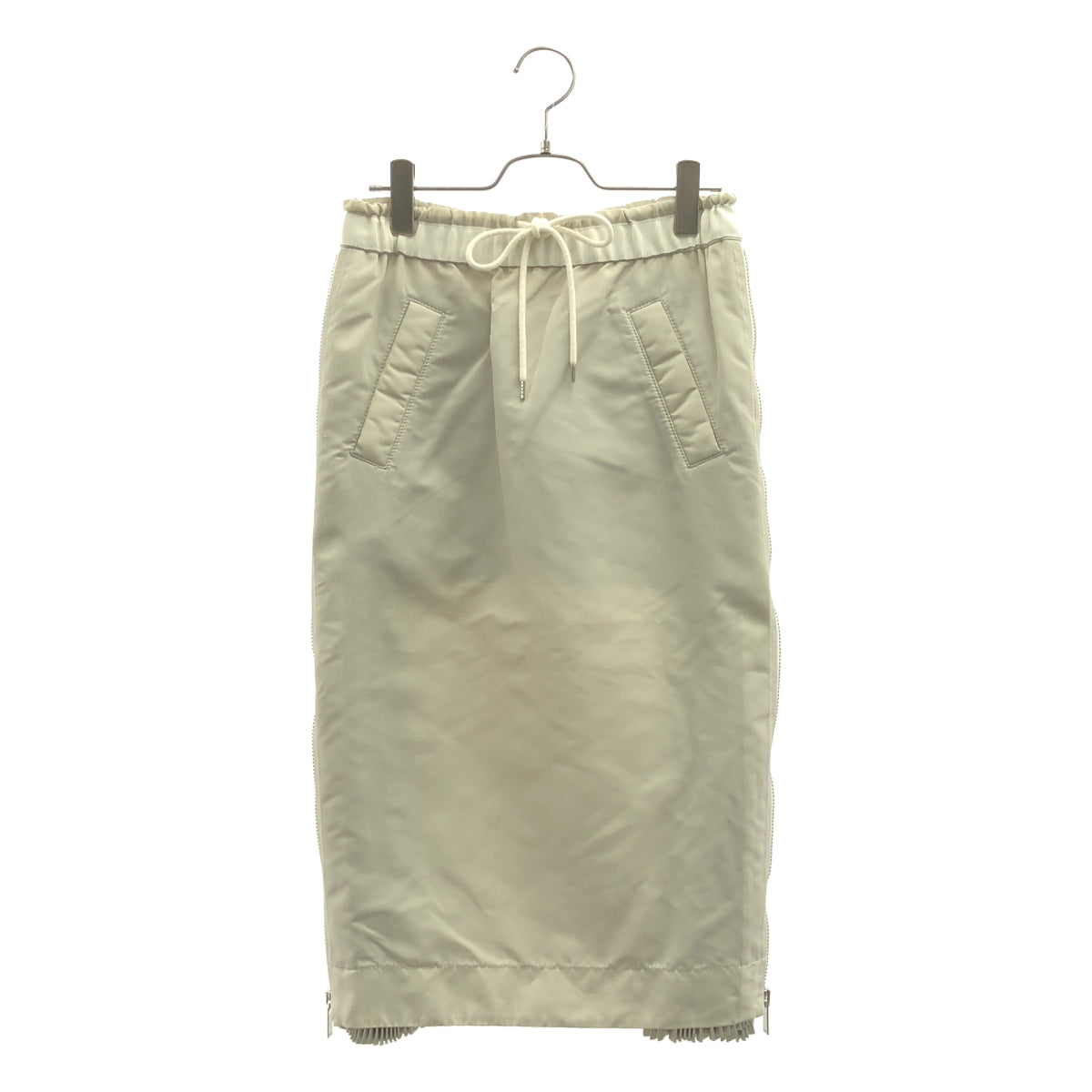Sacai ジップスカート sacai(サカイ) 20SS Cotton Poplin Zipper Skirt コットン ポプリン