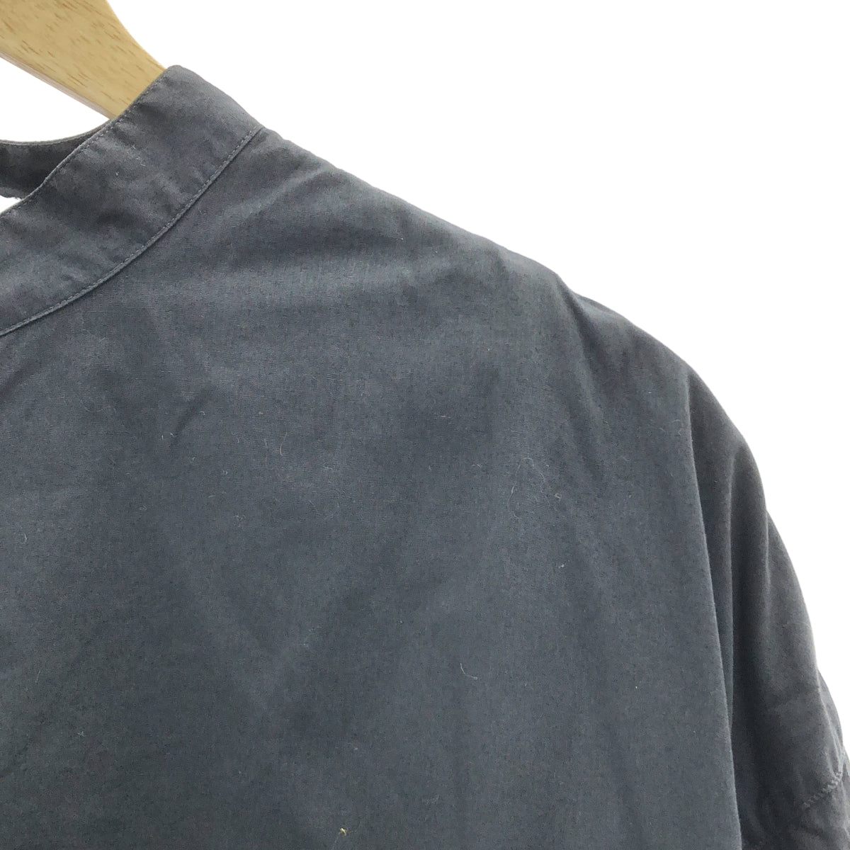 veritecoeur | 棉質寬幅布男女通用立領襯衫 | 尺寸 02 | 女款