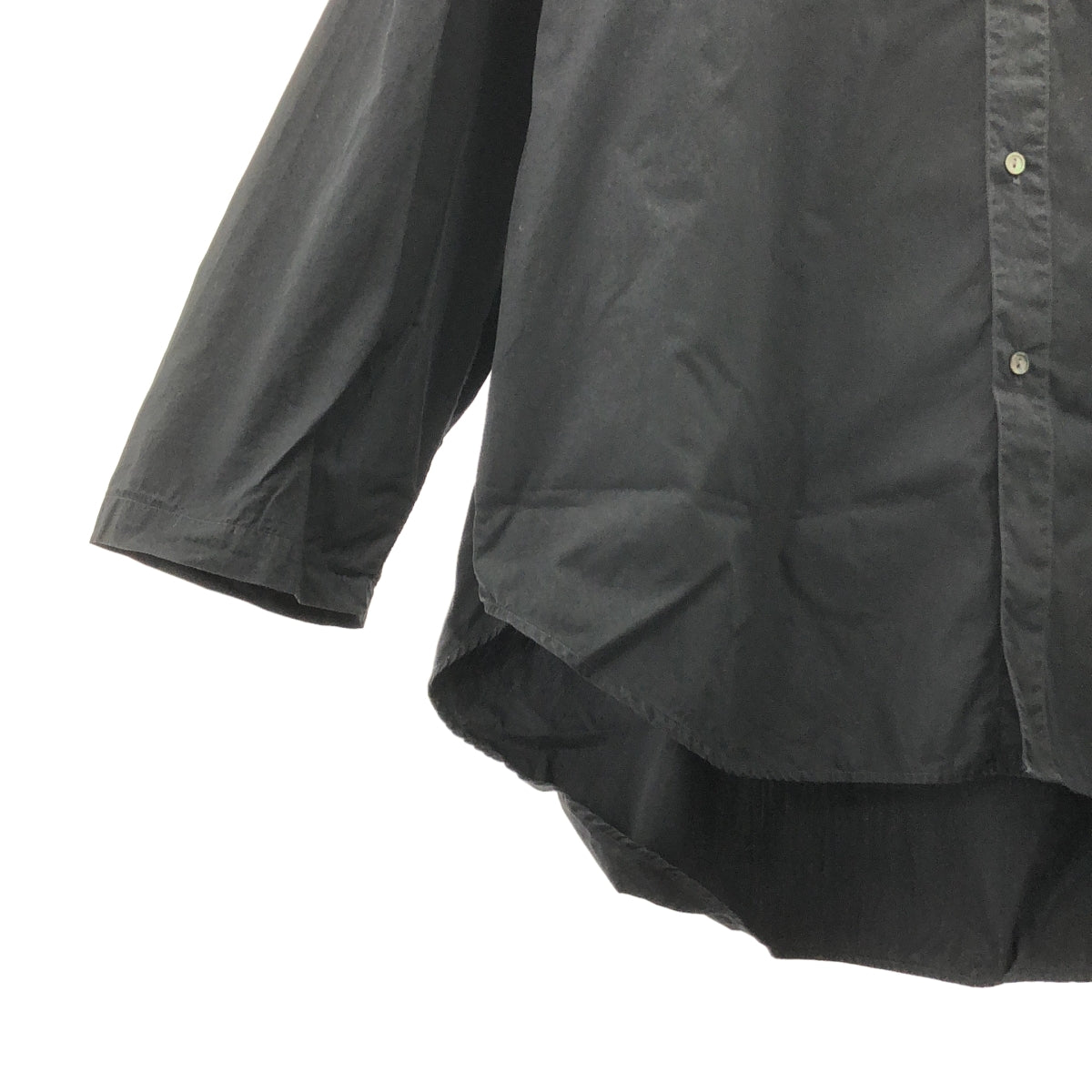 veritecoeur | 棉質寬幅布男女通用立領襯衫 | 尺寸 02 | 女款