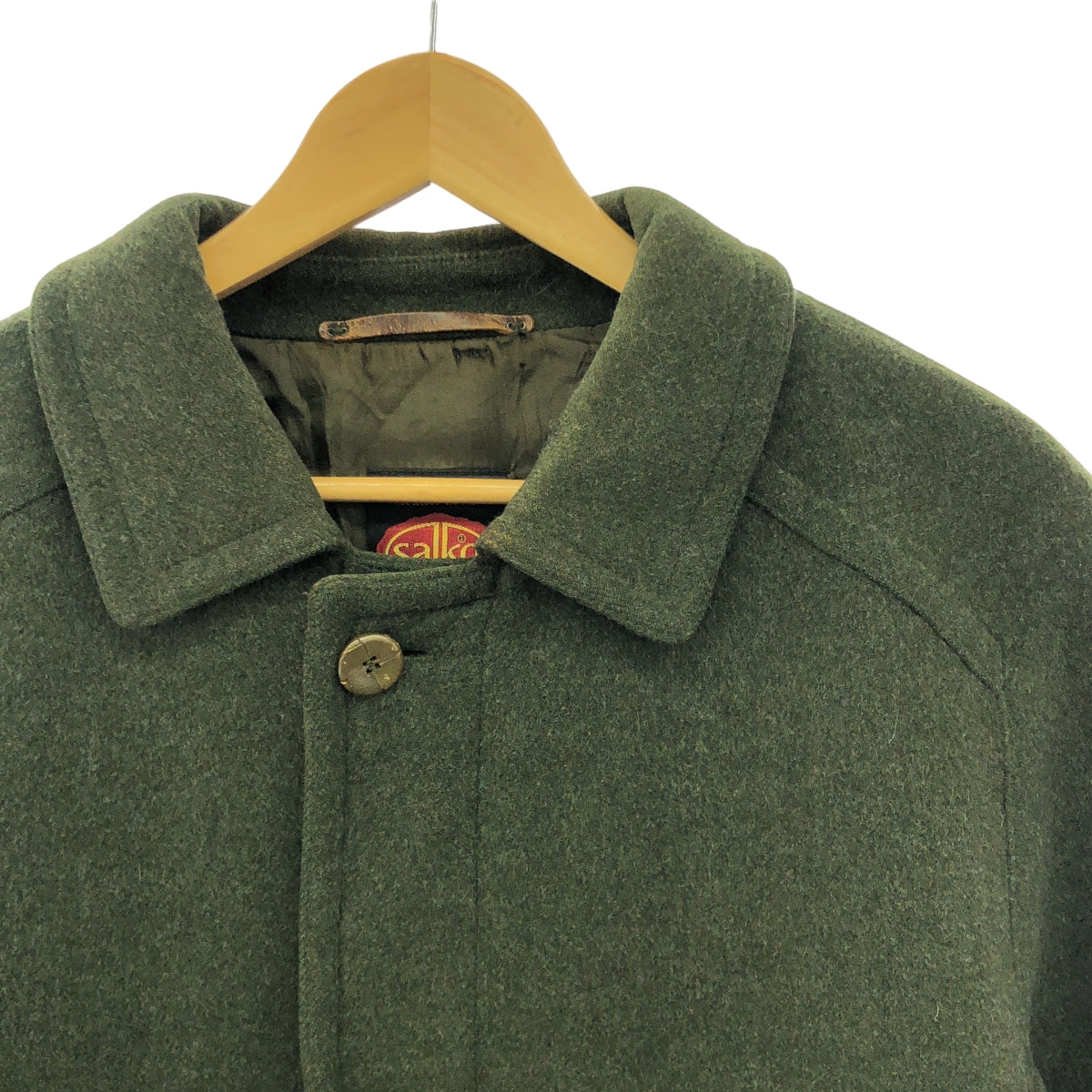 VINTAGE / Vintage clothing | 70s-80s Vintage SALKO LODEN COAT | Size 50 | Men's