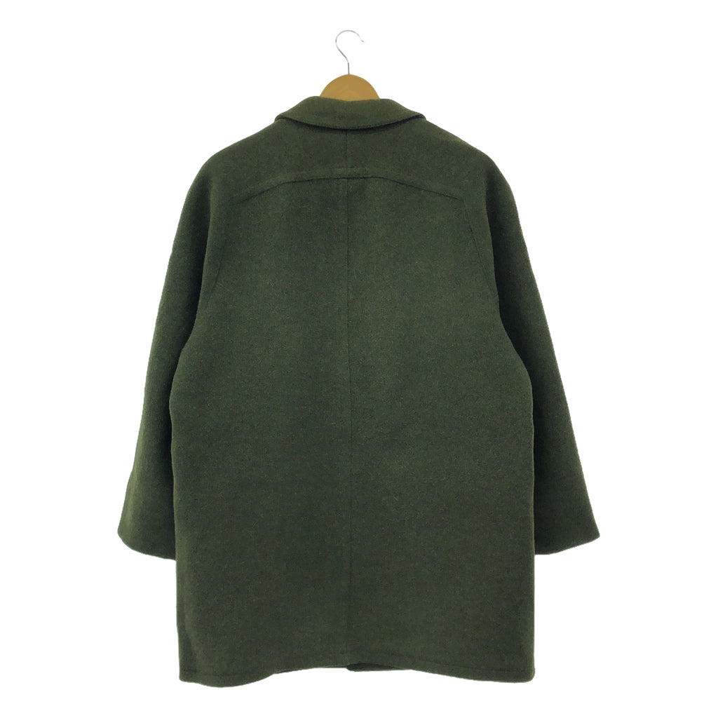 VINTAGE / 빈티지 헌 옷 | 70-80s 빈티지 SALKO LODEN COAT 사르코 울 로덴 코트 | 50 | 올리브 | 남성