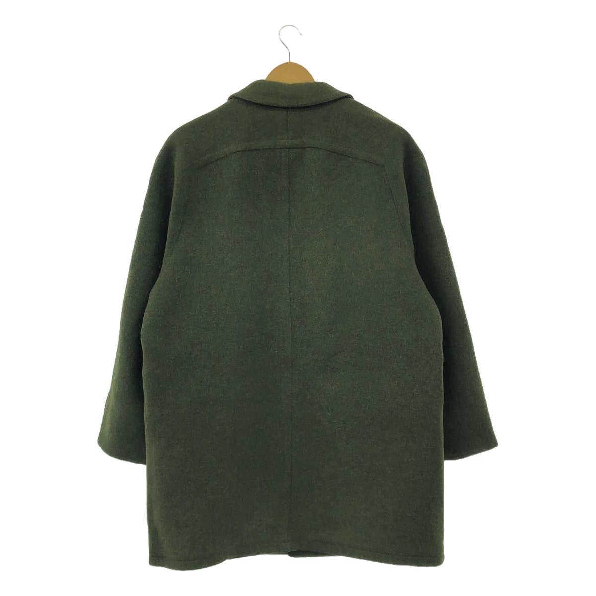 VINTAGE / 빈티지 헌 옷 | 70-80s 빈티지 SALKO LODEN COAT 사르코 울 로덴 코트 | 50 | 올리브 | 남성