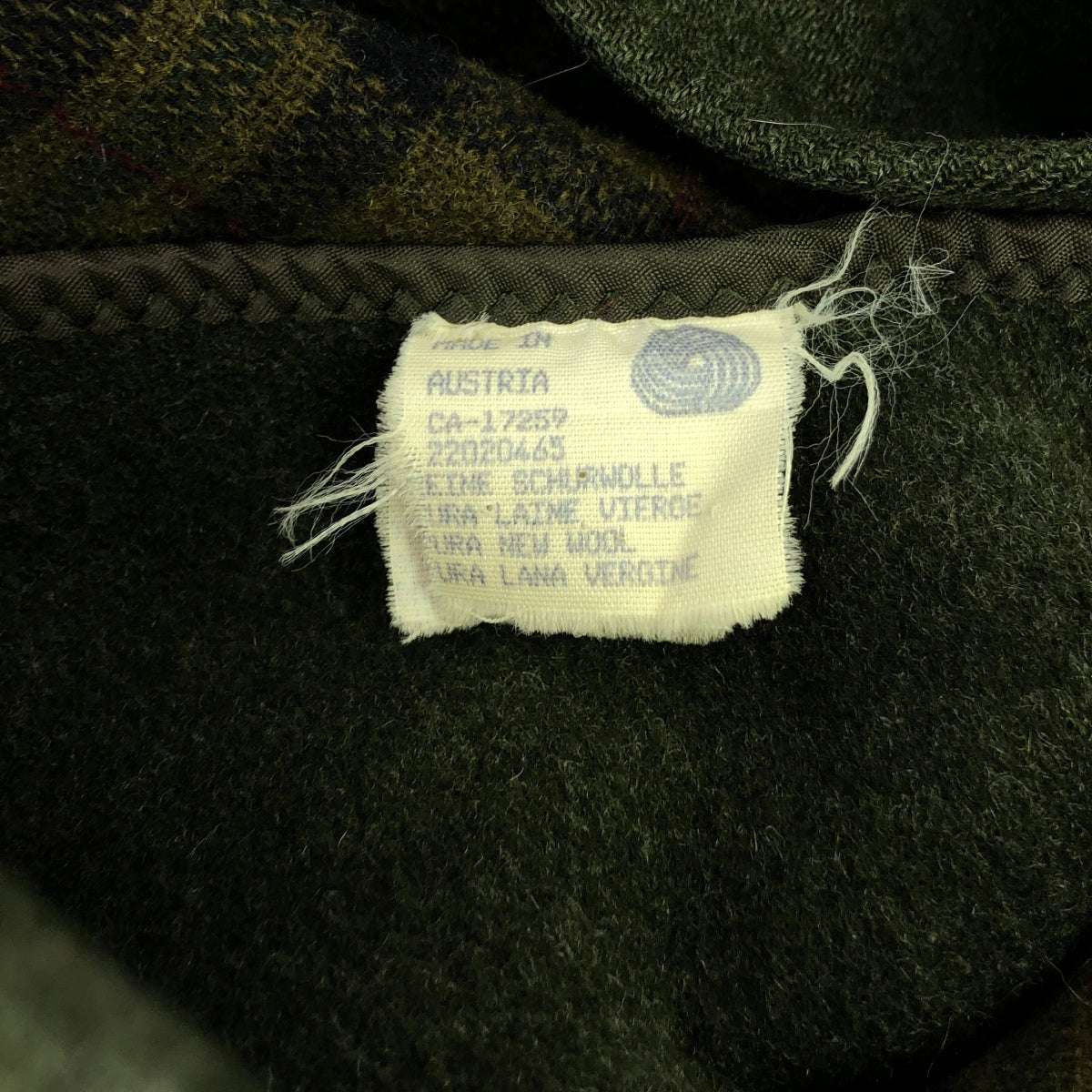 VINTAGE / 빈티지 헌 옷 | 70-80s 빈티지 SALKO LODEN COAT 사르코 울 로덴 코트 | 50 | 올리브 | 남성