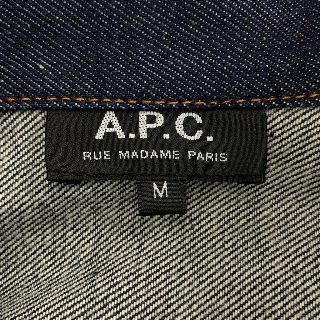 APC / 아페세이 | Rue Madame Paris / DENIM BRUT VESTE JEAN JPS / 1st 리짓 농감 데님 재킷 | M | 남성