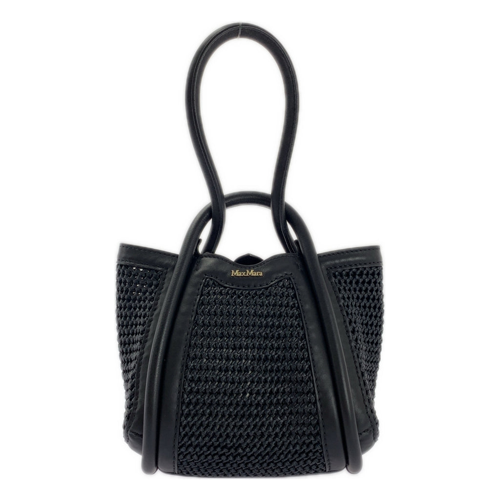 Max Mara / 맥스 마라 | 가죽 뜨개질 핸드백 |