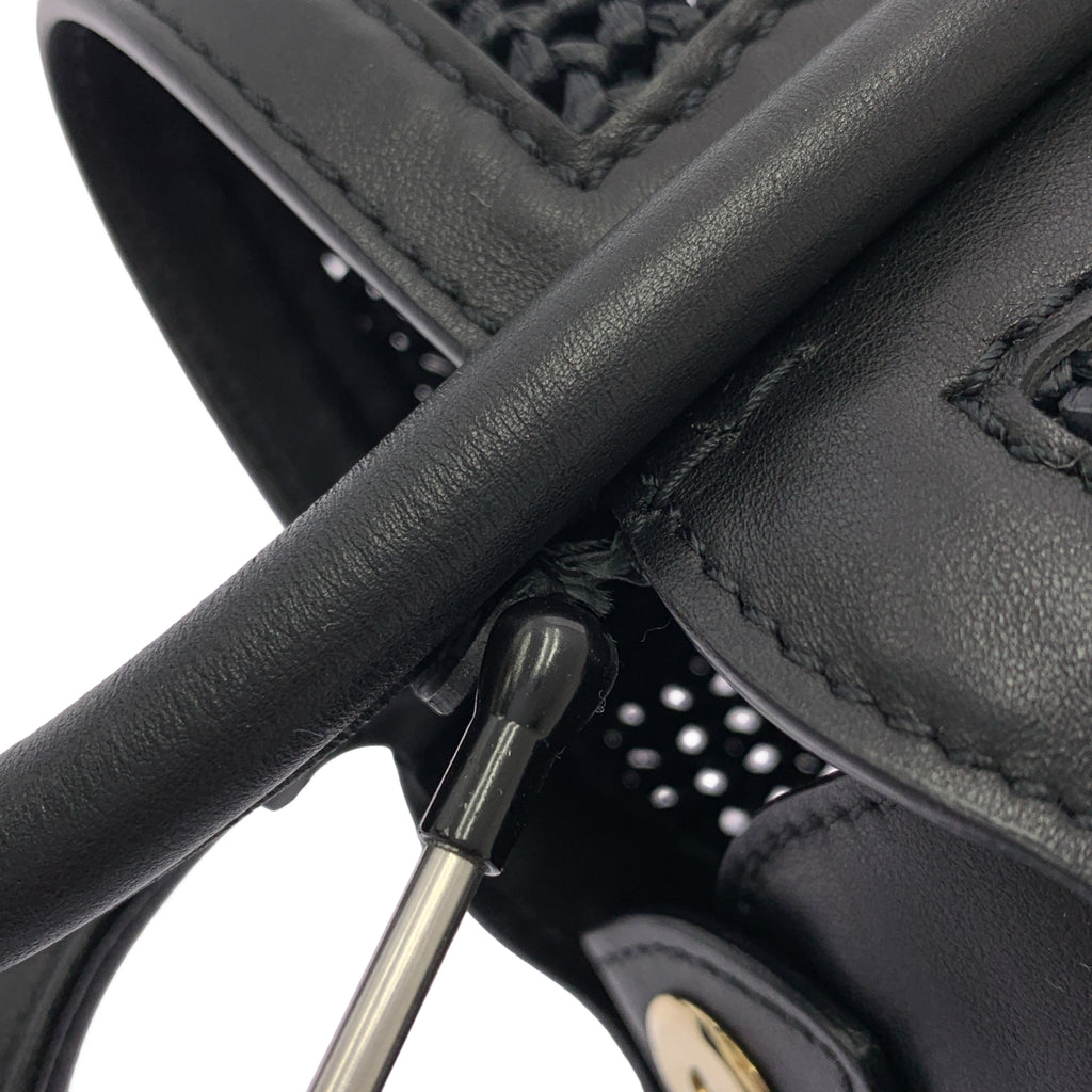 Max Mara / 맥스 마라 | 가죽 뜨개질 핸드백 |