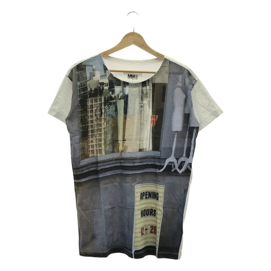 MM6 Martin Margiela / エムエムシックスマルタンマルジェラ | プリントクルーネックTシャツ |