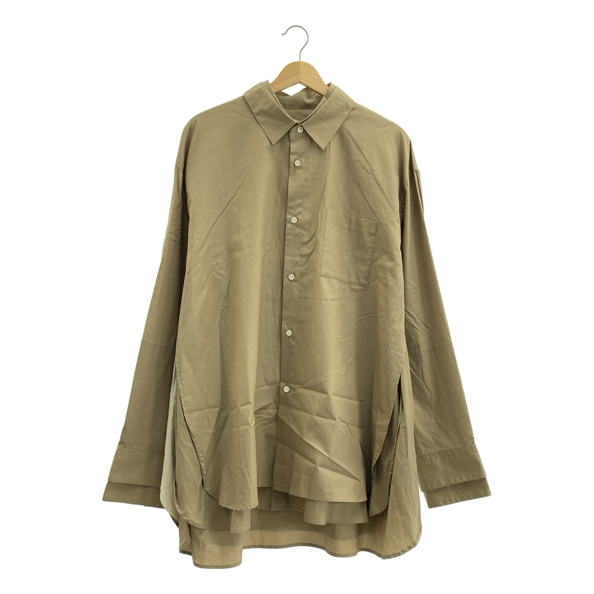 stein / シュタイン | OVERSIZED LAYERED SHIRT オーバーサイズ レイヤードシャツ | 1 | メンズ