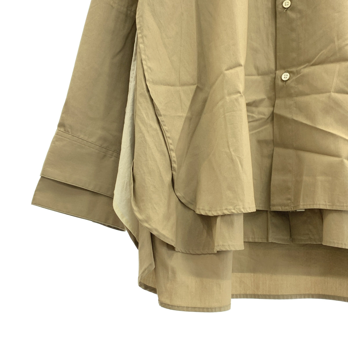 stein / シュタイン | OVERSIZED LAYERED SHIRT オーバーサイズ レイヤードシャツ | 1 | メンズ