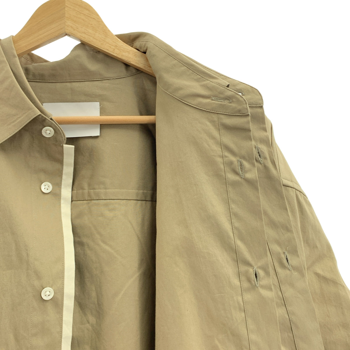 stein / シュタイン | OVERSIZED LAYERED SHIRT オーバーサイズ レイヤードシャツ | 1 | メンズ