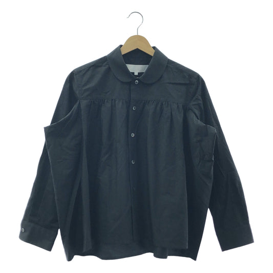 tao COMME des GARCONS | 2023SS | 圓領褶皺襯衫 | M | 女款