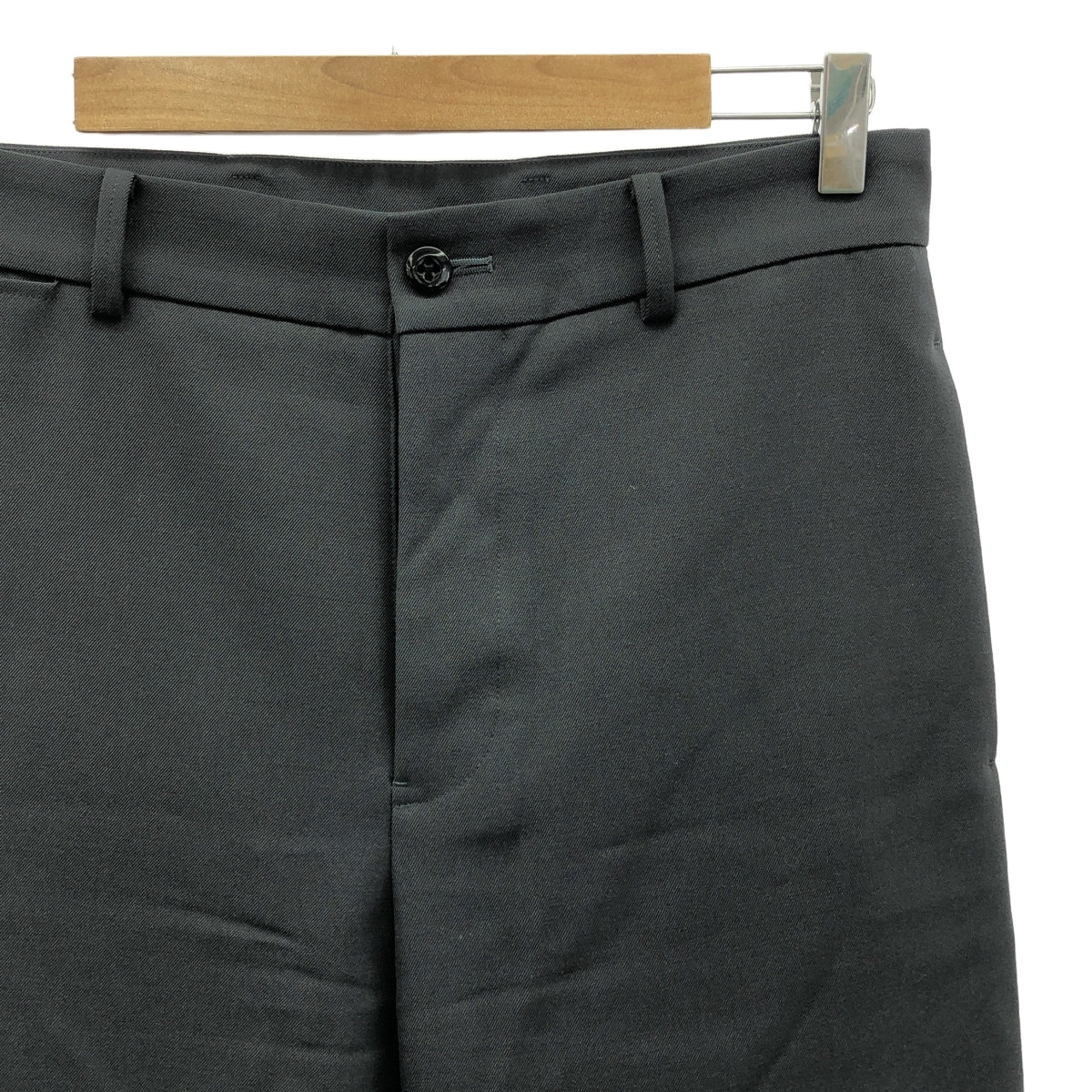 ATON / 에이턴 | 울 슬랙스 팬츠 | 2 | 회색 | 여성