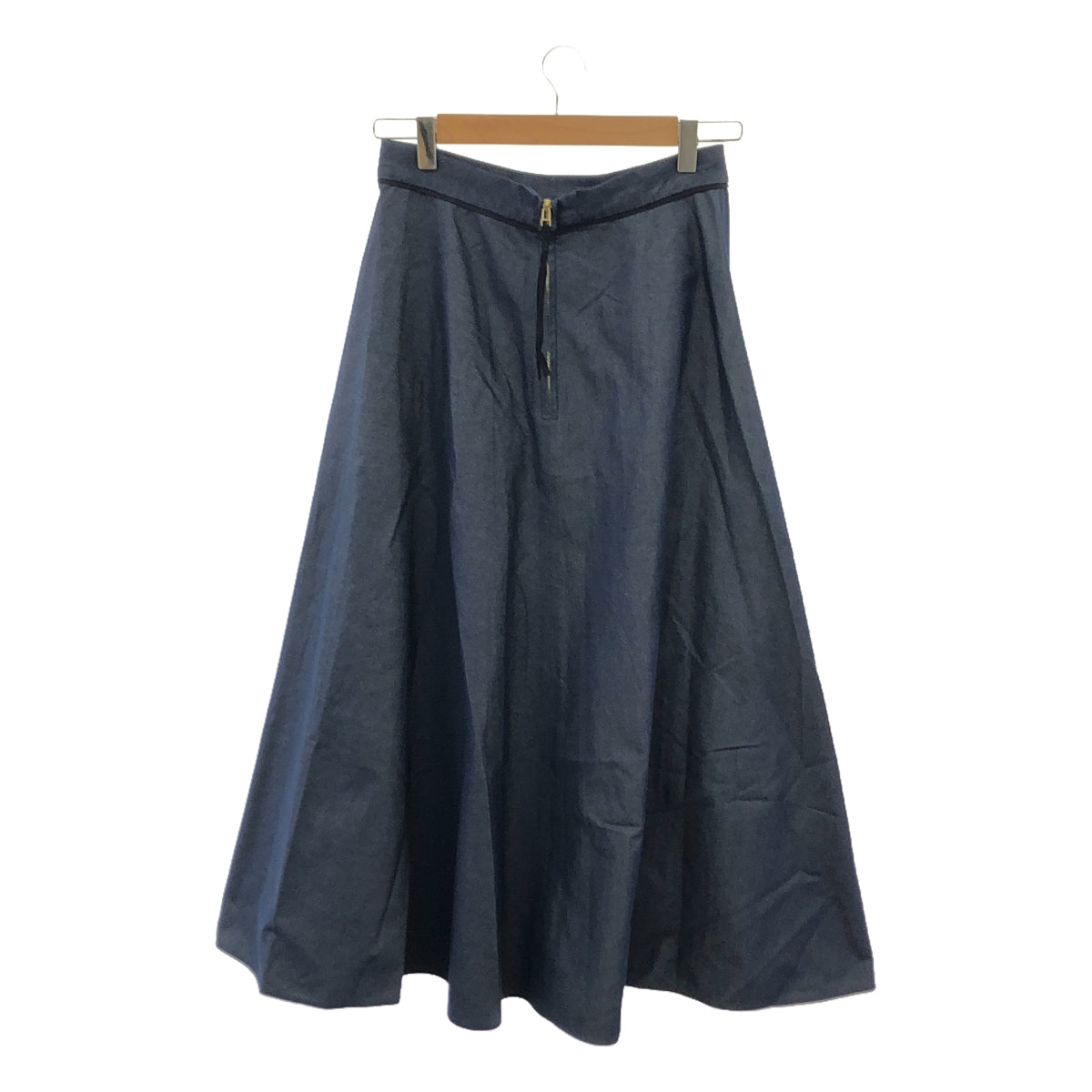 TOMORROWLAND collection | 2024SS | Cotton silk denim circular skirt | 36 | Women's