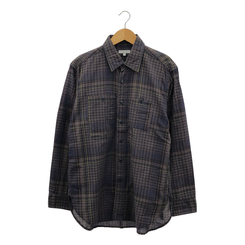 Engineered Garments / 엔지니어드 가멘츠 | WORK SHIRT MADRAS CHECK 워크 셔츠 마드라스 체크 | XS |