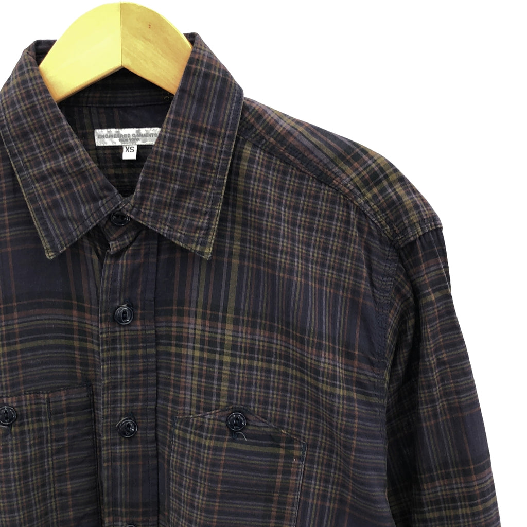 Engineered Garments / 엔지니어드 가멘츠 | WORK SHIRT MADRAS CHECK 워크 셔츠 마드라스 체크 | XS |