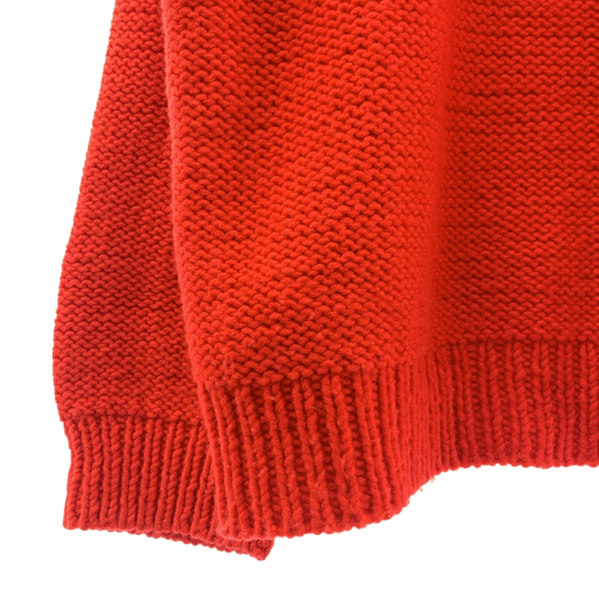 雙排扣上衣 | 手工提花羊毛針織套頭衫 | S |