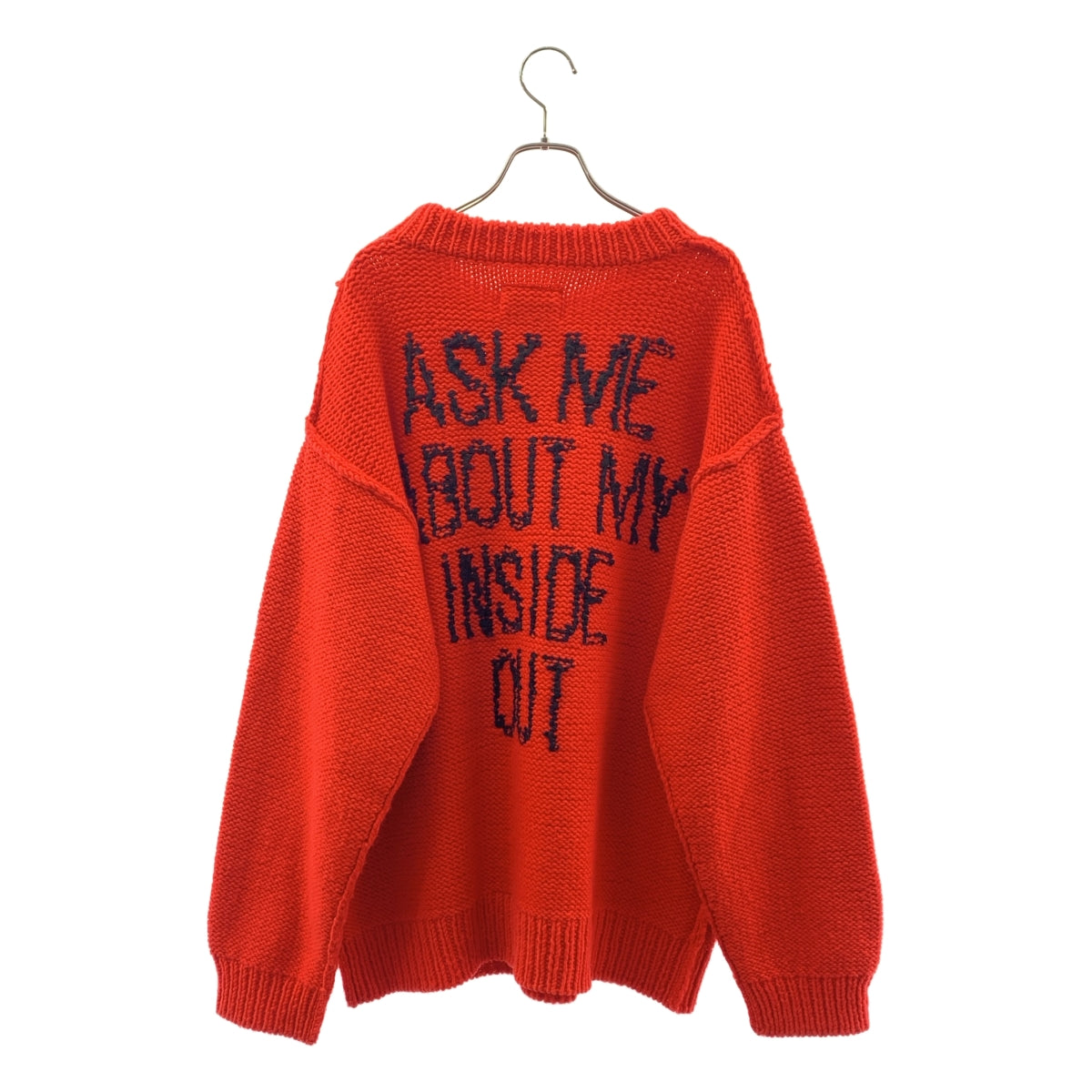 雙排扣上衣 | 手工提花羊毛針織套頭衫 | S |