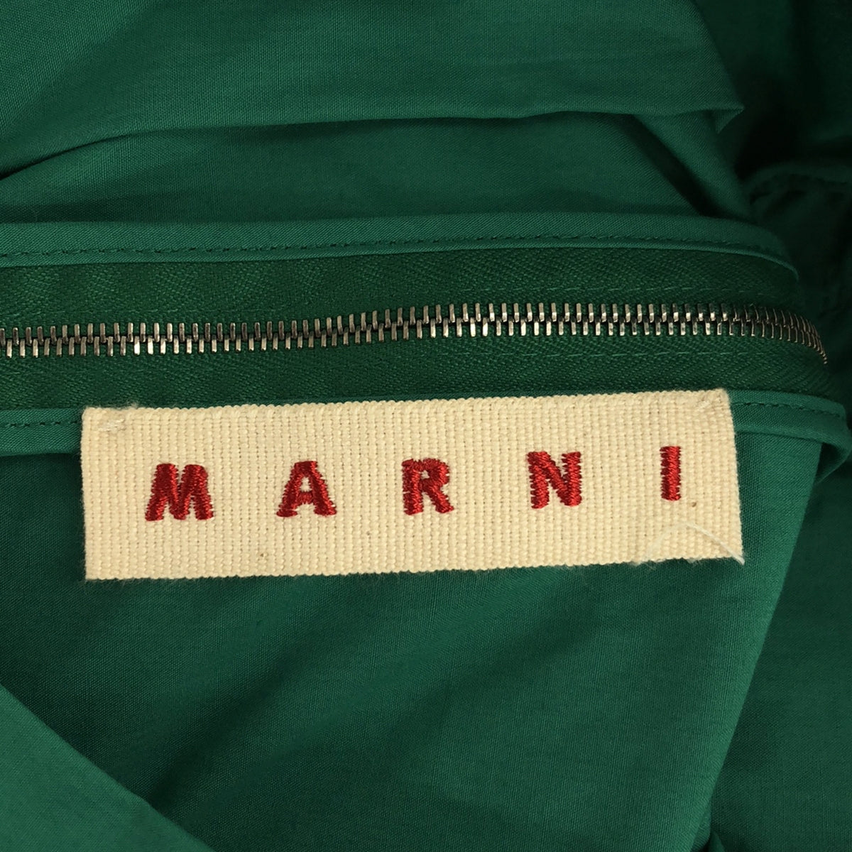 MARNI / マルニ | コットン タック フレアスカート | 40 | レディース