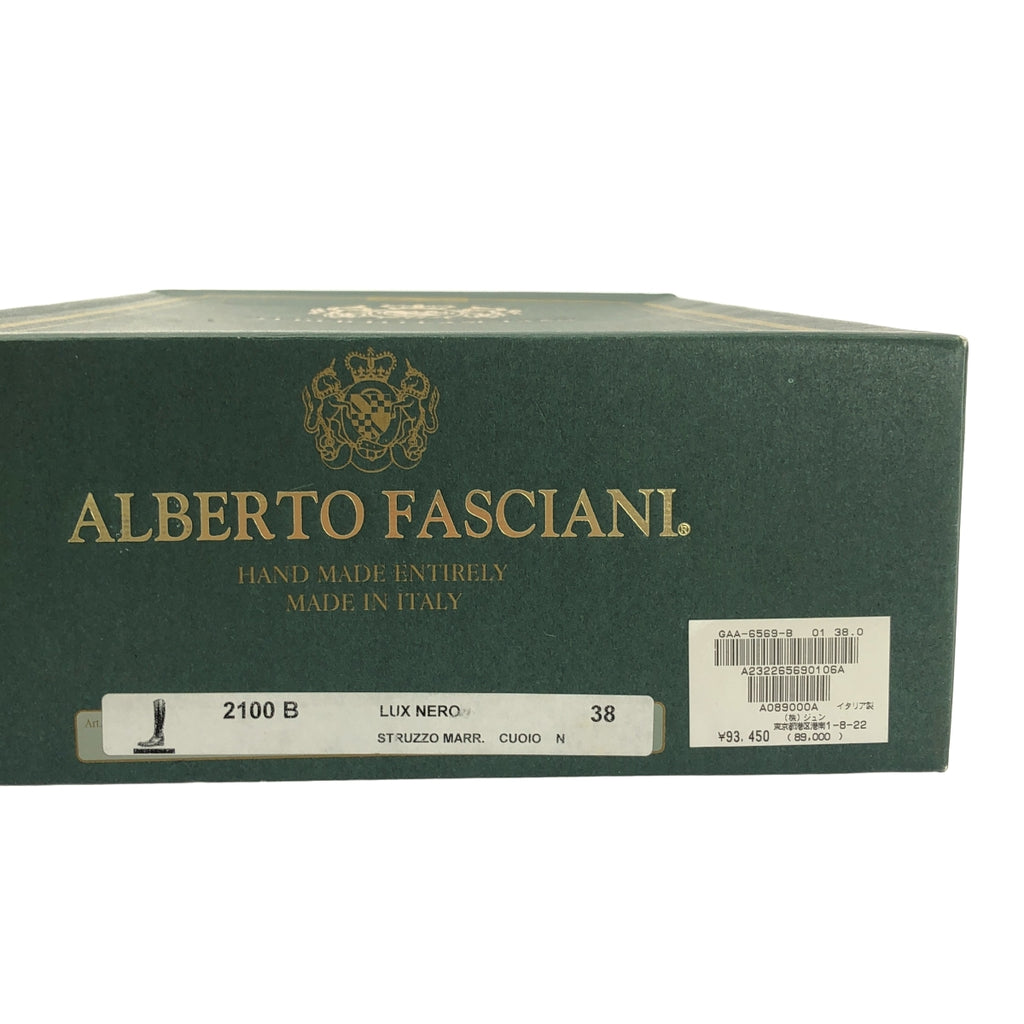 ALBERTO FASCIANI / アルベルトファッシャーニ | レザー 乗馬 ロングブーツ | 38 | レディース