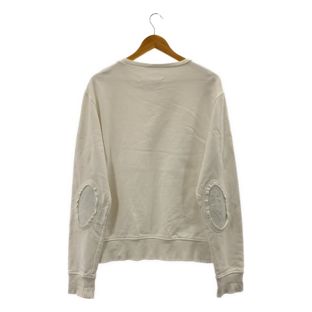 Maison Margiela | 皮革手肘貼片衛衣 | 尺寸 46 | 男款