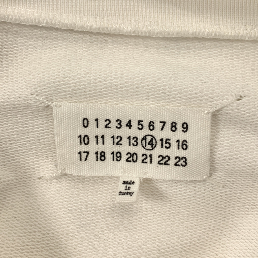 Maison Margiela | 皮革手肘貼片衛衣 | 尺寸 46 | 男款