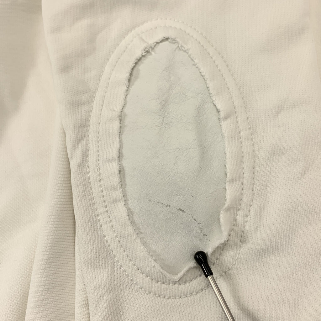 Maison Margiela | 皮革手肘貼片衛衣 | 尺寸 46 | 男款