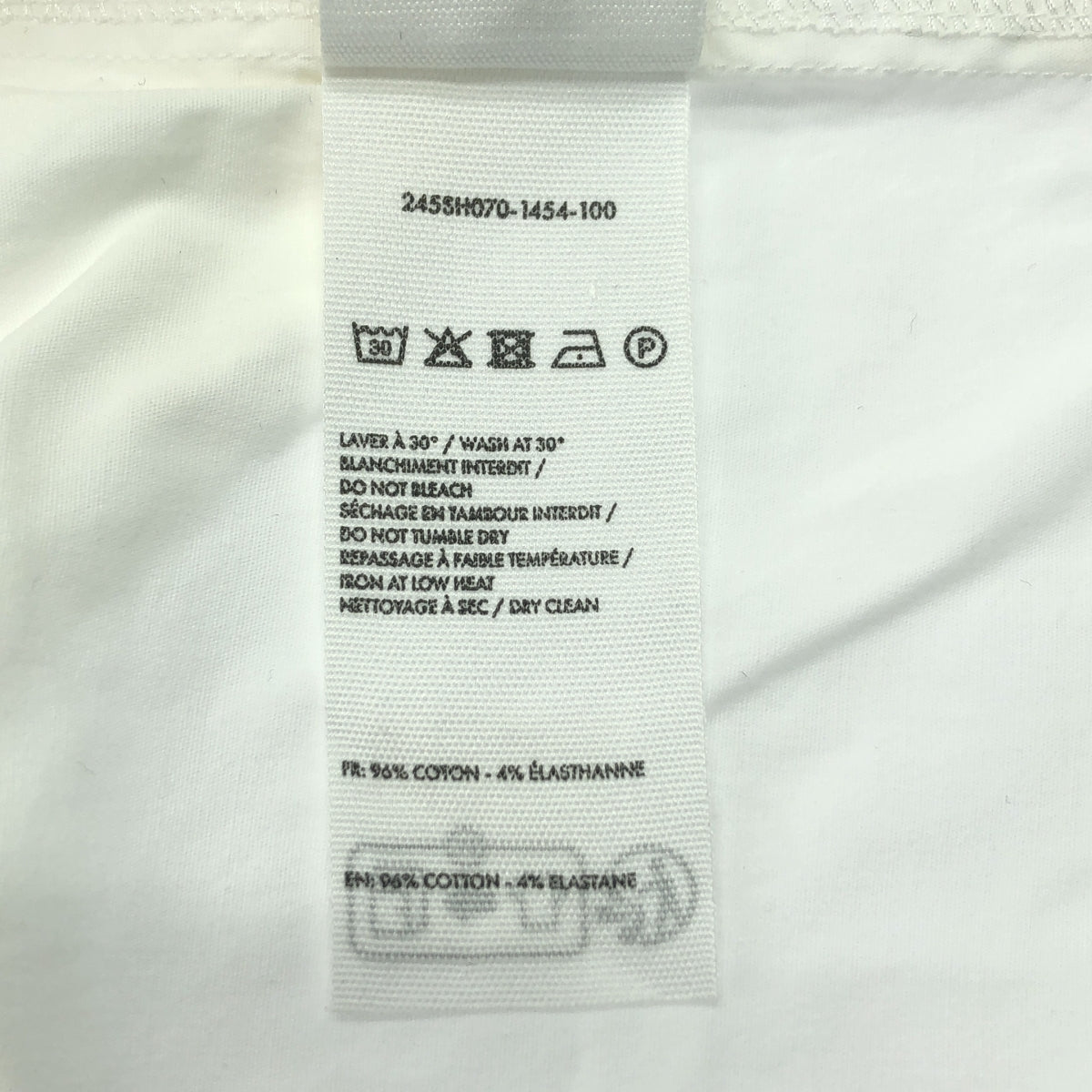 JACQUEMUS / ジャックムス | LES SCULPTURES メタルボタン フライフロントシャツ | 46 | ホワイト | メンズ