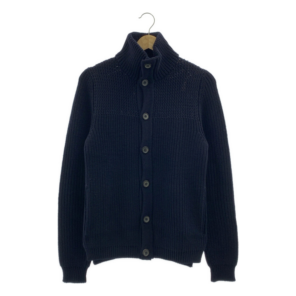 LANVIN / 람방 | 울 리브 로우 게이지 니트 카디건 | XS | 남성