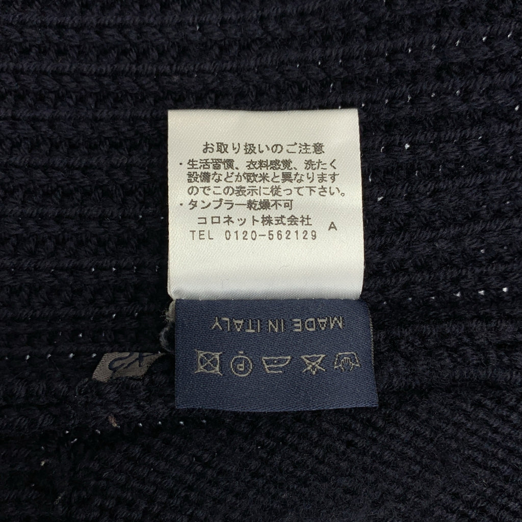 LANVIN / 람방 | 울 리브 로우 게이지 니트 카디건 | XS | 남성