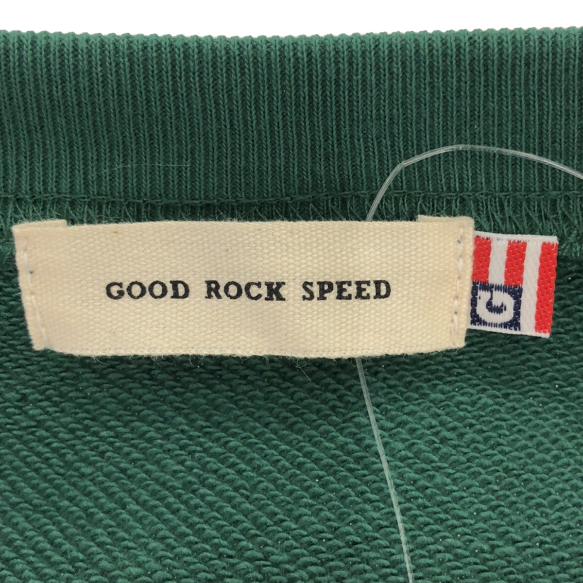 【新品】  GOOD ROCK SPEED / グッドロックスピード | 2021AW | SLOBE IENA取扱い / ロゴ スウェット | F | グリーン | レディース