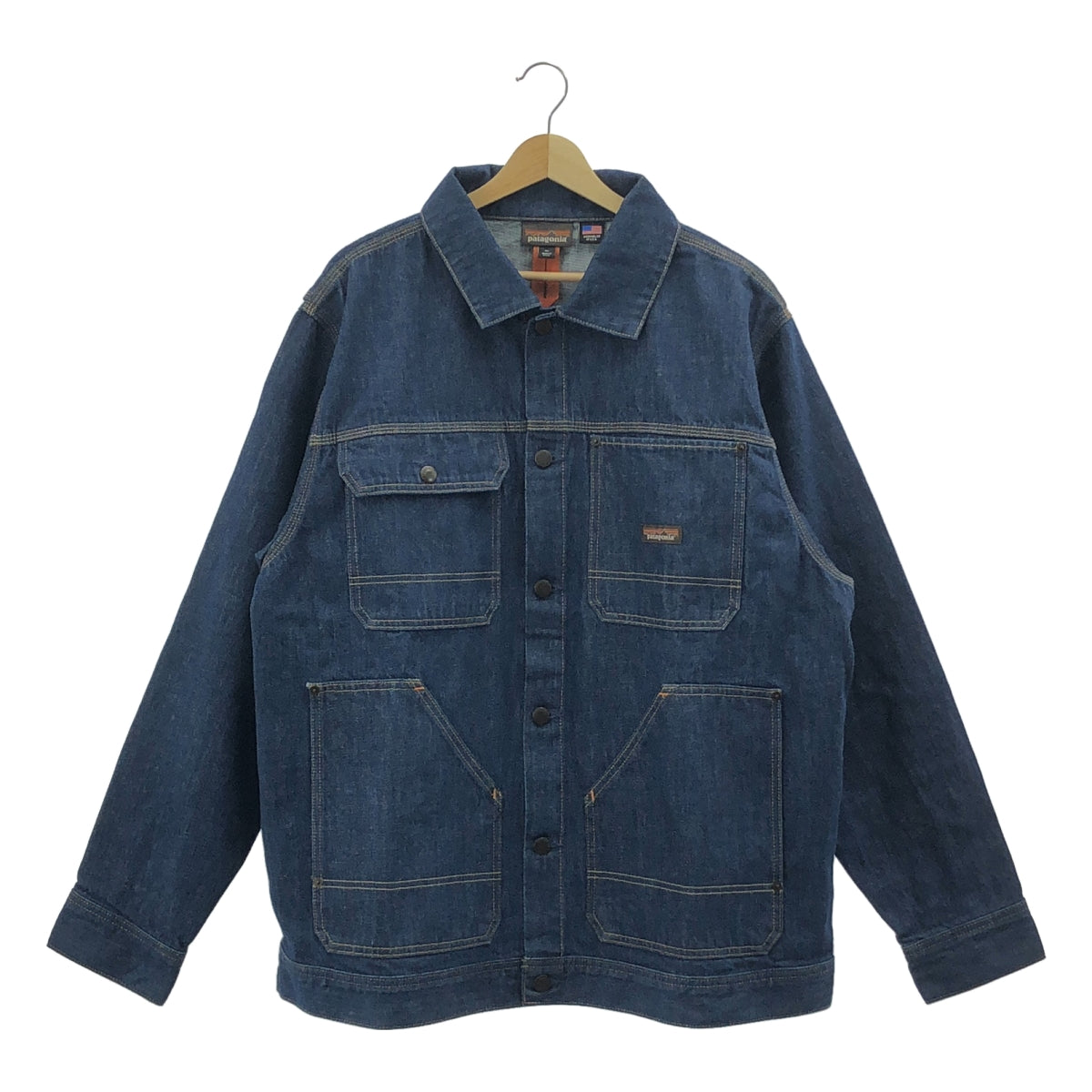 [狀況極佳] 巴塔哥尼亞 | 2019 春夏 | Steel Forge 牛仔外套 | XL 碼 | 靛藍 | 男款