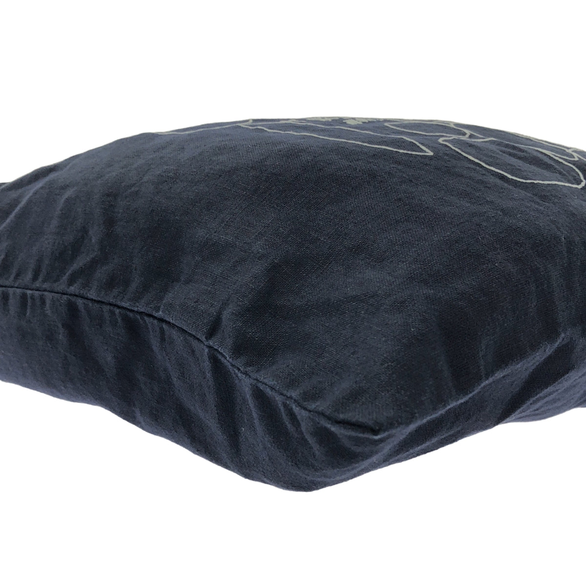 mina perhonen / ミナペルホネン | × 宗像堂 munakatadou / リネン パン バッグ | ネイビー/ホワイト | レディース