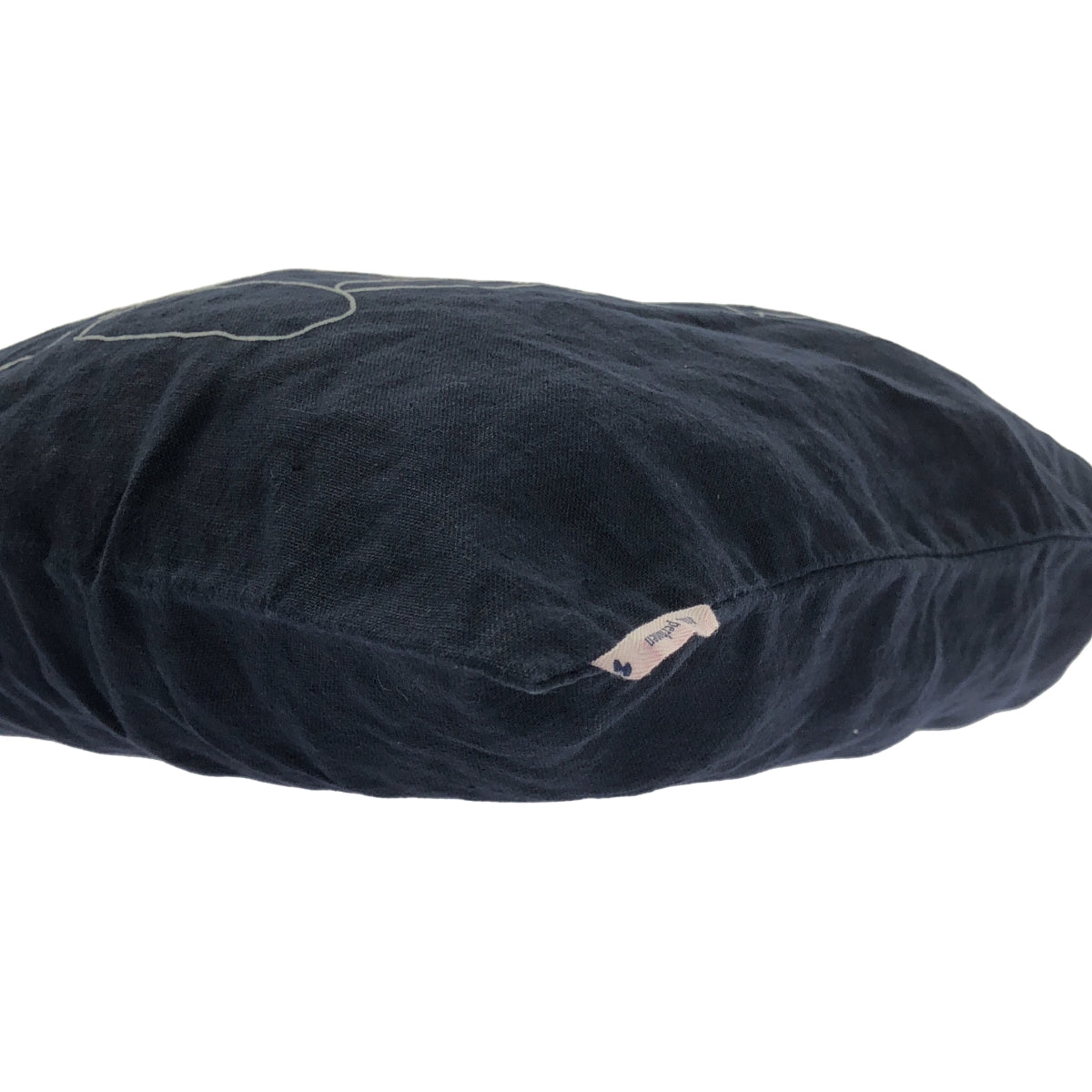 mina perhonen / ミナペルホネン | × 宗像堂 munakatadou / リネン パン バッグ | ネイビー/ホワイト | レディース