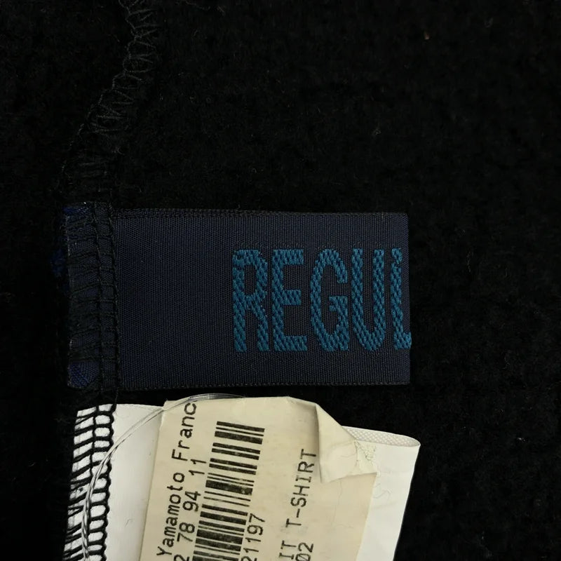 REGULATION Yohji Yamamoto / レギュレーションヨウジヤマモト | バックボタン カットオフ ハイネック スウェット トレーナー |