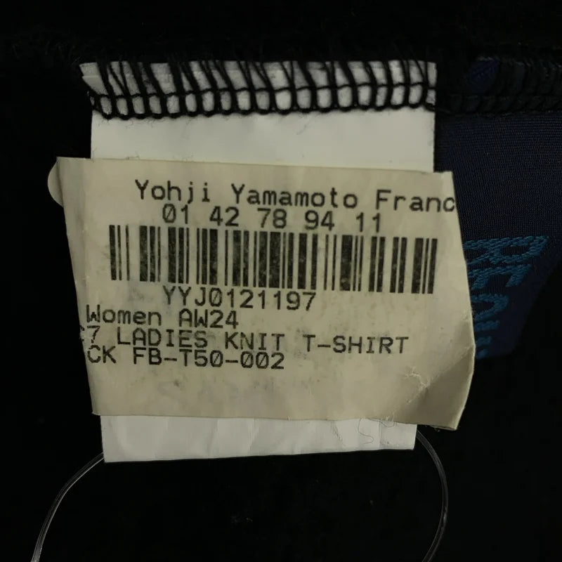 REGULATION Yohji Yamamoto / レギュレーションヨウジヤマモト | バックボタン カットオフ ハイネック スウェット トレーナー |