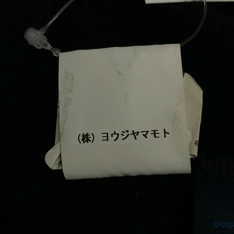 REGULATION Yohji Yamamoto / レギュレーションヨウジヤマモト | バックボタン カットオフ ハイネック スウェット トレーナー |