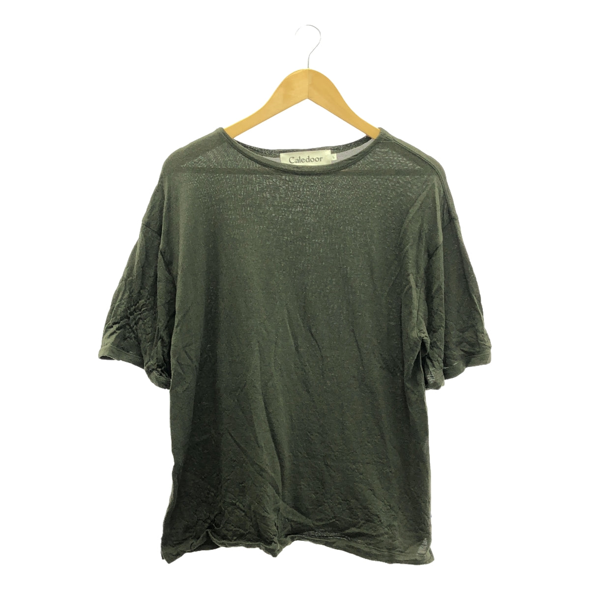 Caledoor | Merino wool T-shirt cut and sew | L | Men's