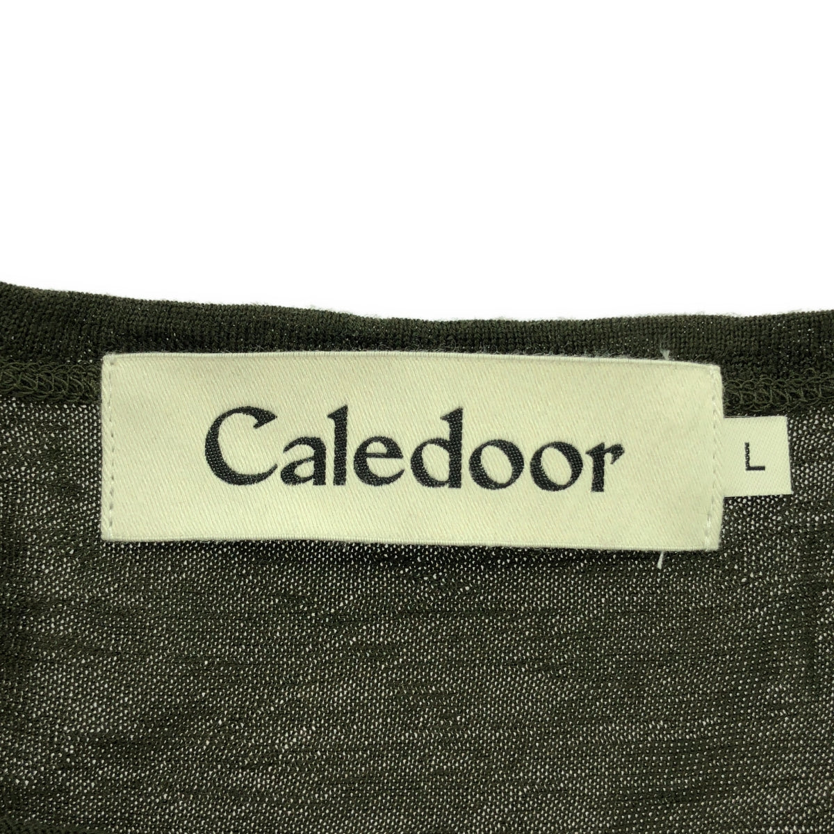 Caledoor | Merino wool T-shirt cut and sew | L | Men's