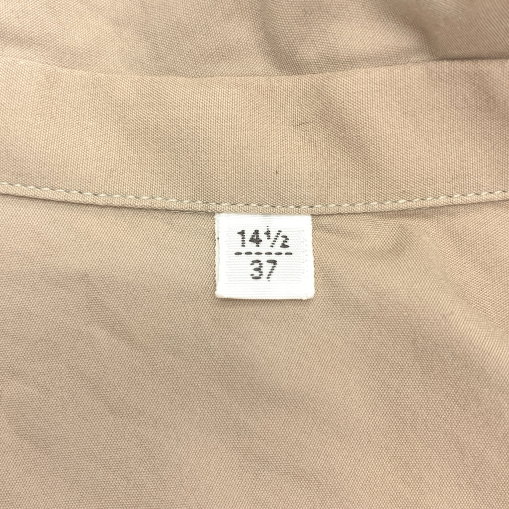 HERMES / 헤르메스 | 코튼 타이 컬러 세리에 버튼 오버 실루엣 셔츠 | 14 1/2 (37) | 남성