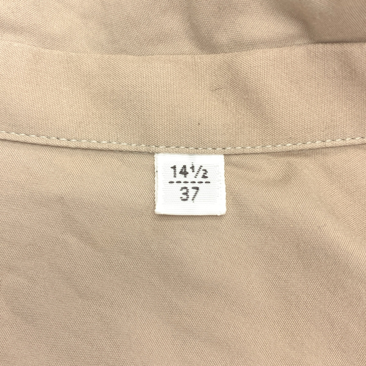 HERMES / 헤르메스 | 코튼 타이 컬러 세리에 버튼 오버 실루엣 셔츠 | 14 1/2 (37) | 남성