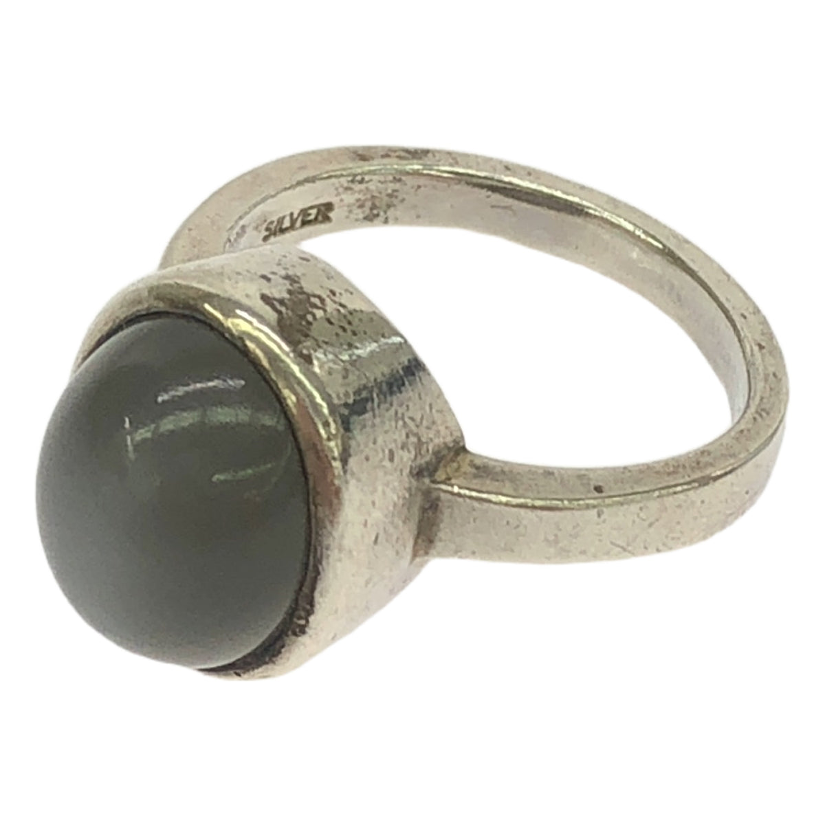 agete / 애갓 | 스톤 실버 링 | 실버 | 여성