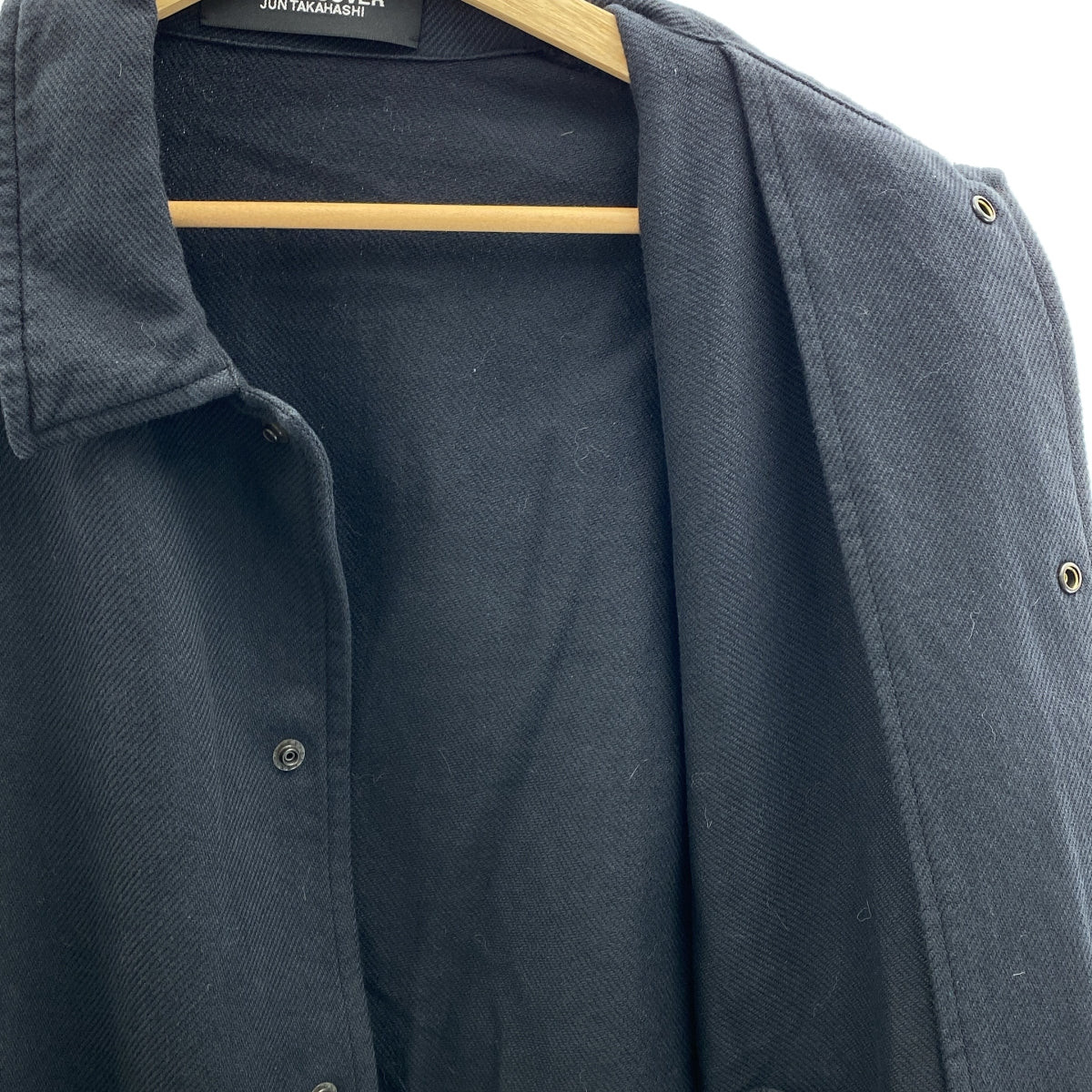 [近全新] UNDER COVER | 2025SS | COACH JKT UC RECORDS 教練夾克 | 尺寸 2 | 黑色 | 男款