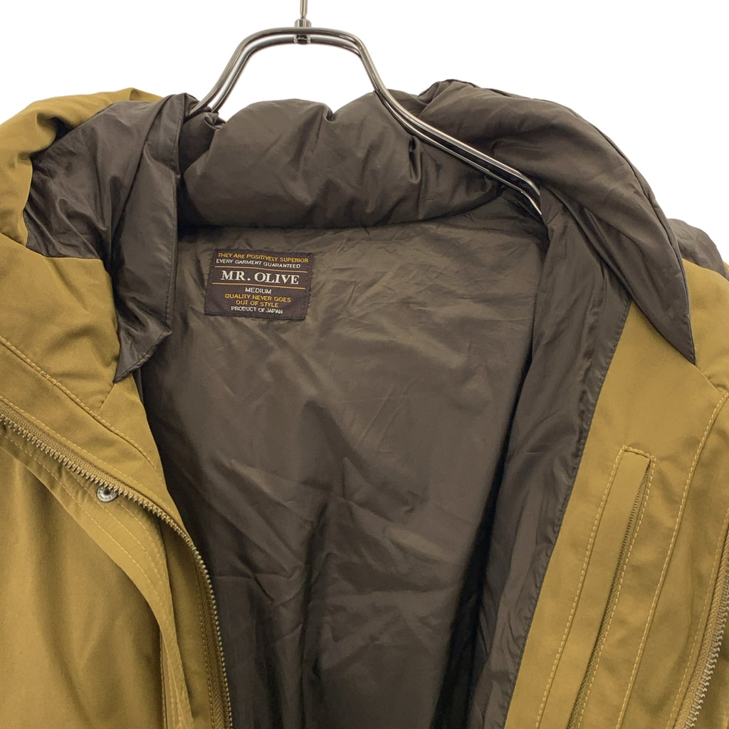 MR.OLIVE / ミスターオリーブ | ダウンジャケット フーディ | M | メンズ