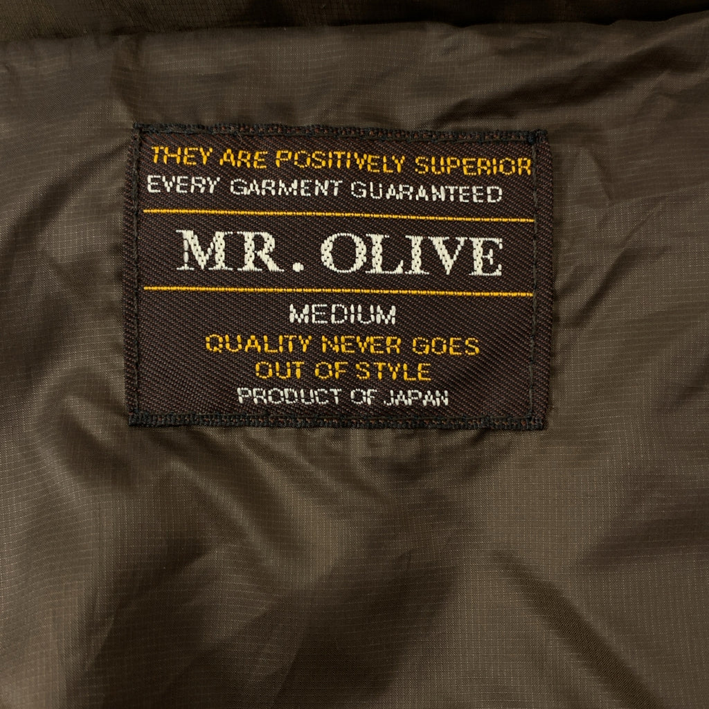 MR.OLIVE / ミスターオリーブ | ダウンジャケット フーディ | M | メンズ