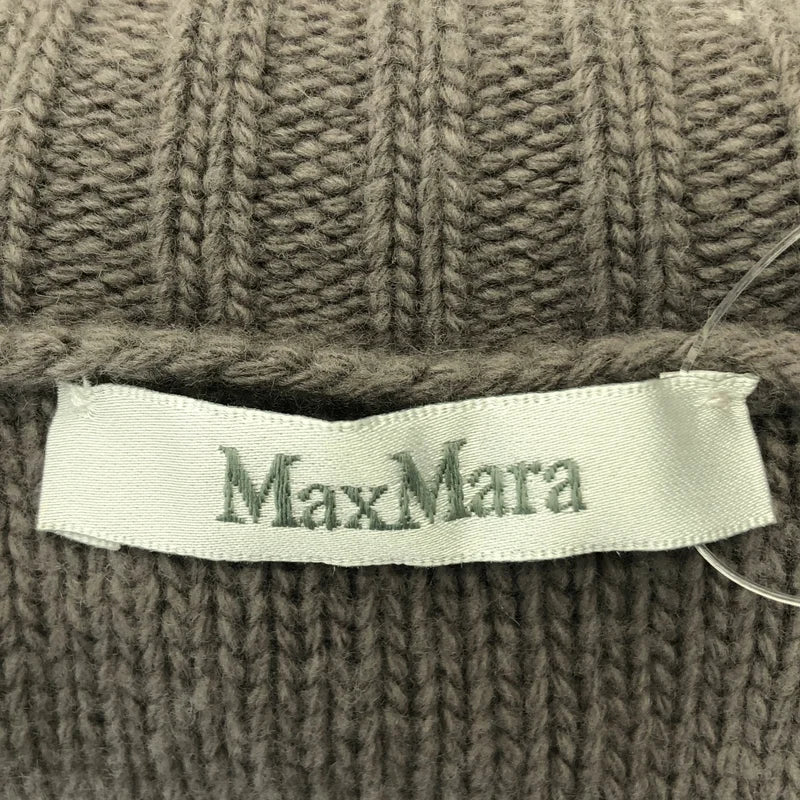 Max Mara / マックスマーラ | ウール カシミヤ ケーブル ハイネックニット | S | レディース