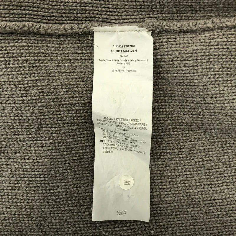Max Mara / マックスマーラ | ウール カシミヤ ケーブル ハイネックニット | S | レディース