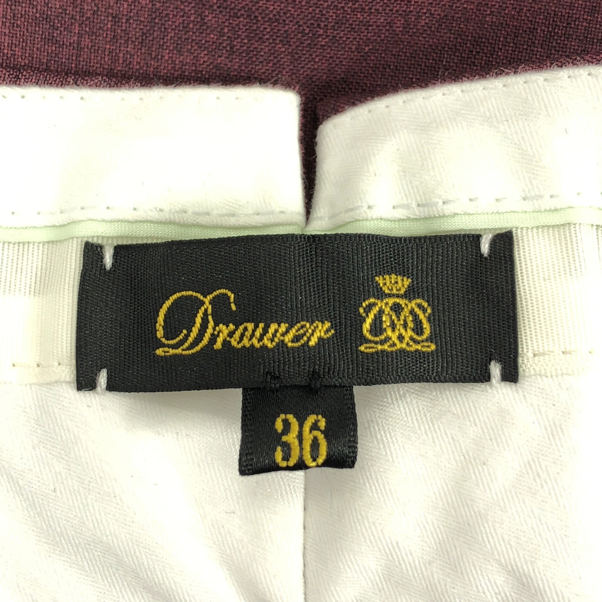 Drawer | RESORT1 羊毛收口錐形褲 | 36碼 | 女款