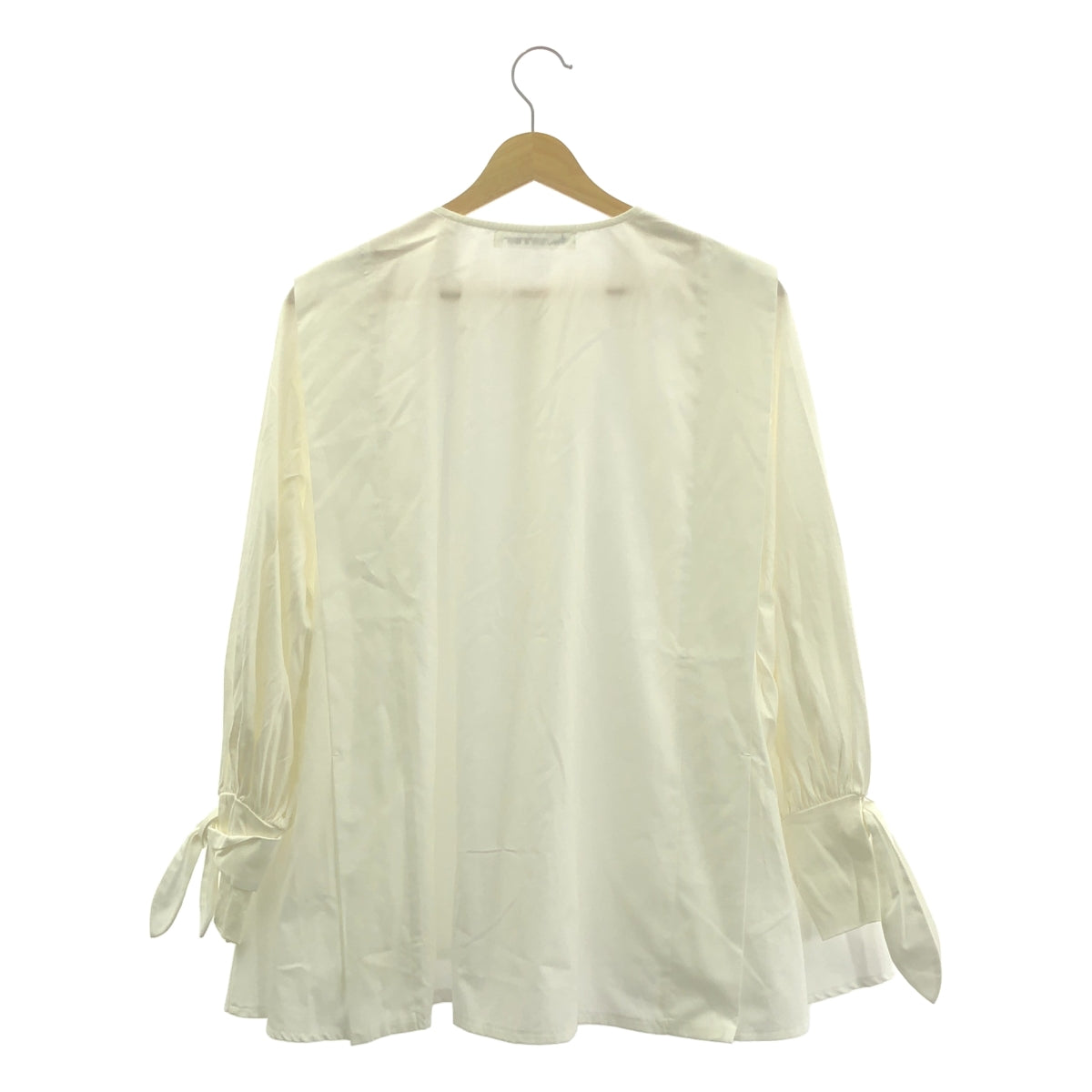 Cen. / セン | 袖リボン タックブラウス シャツ | F | レディース